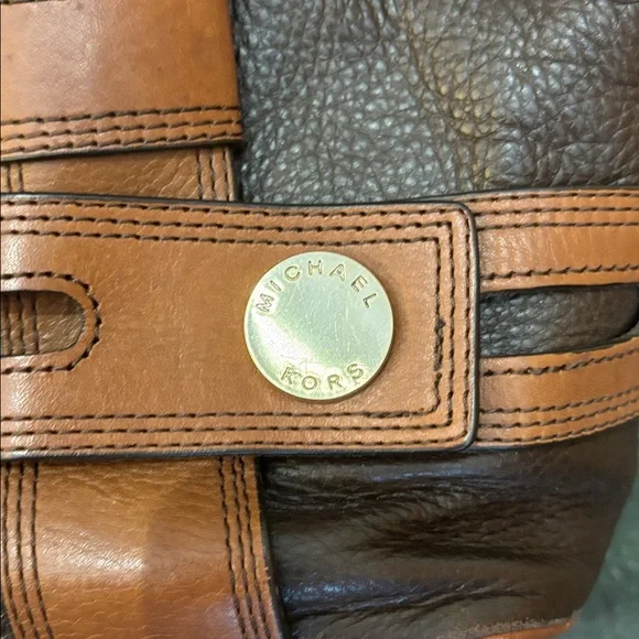 Michael Kors real Brown Leather shoulder Bag - Picture 2 of 6